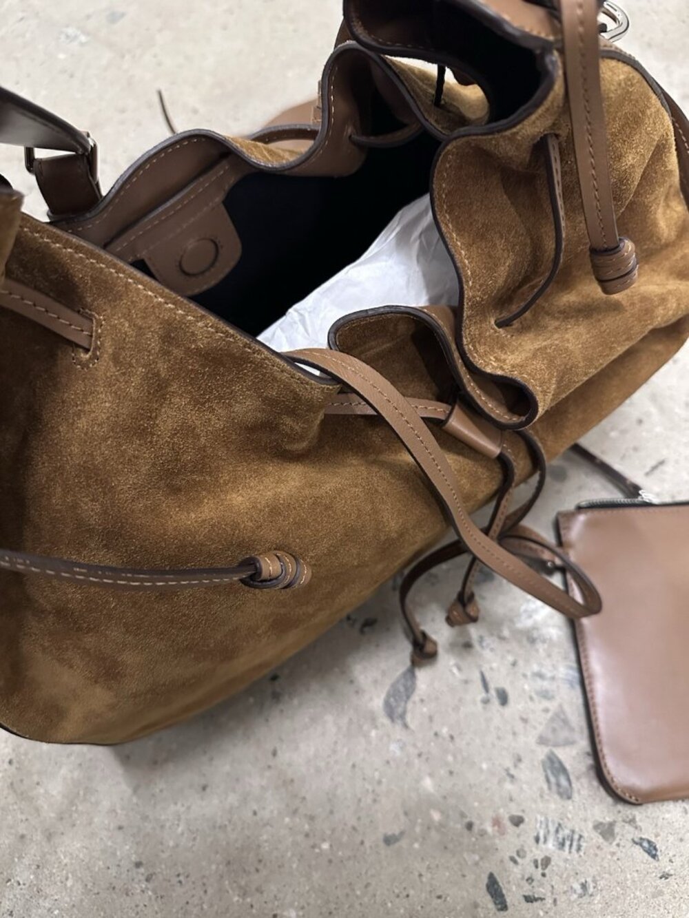 Isabel Marant Bolton Hobo Bag in Cognac Brown - Picture 10 of 12